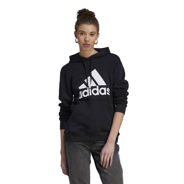 Essentials Big Logo Regular Fleece Hoodie Womens