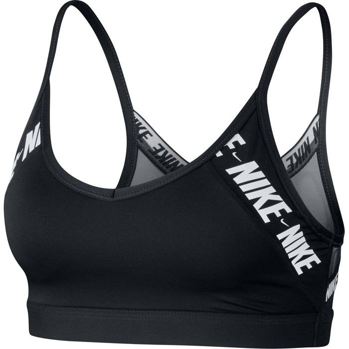 Indy Womens Light Support Logo Sports Bra Womens