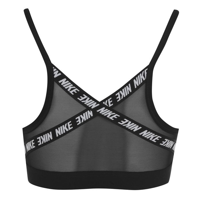 Indy Womens Light Support Logo Sports Bra Womens