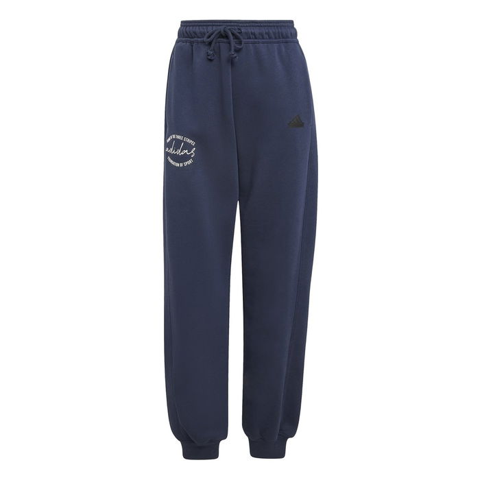 Signature Graphic Print Fleece Loose Joggers