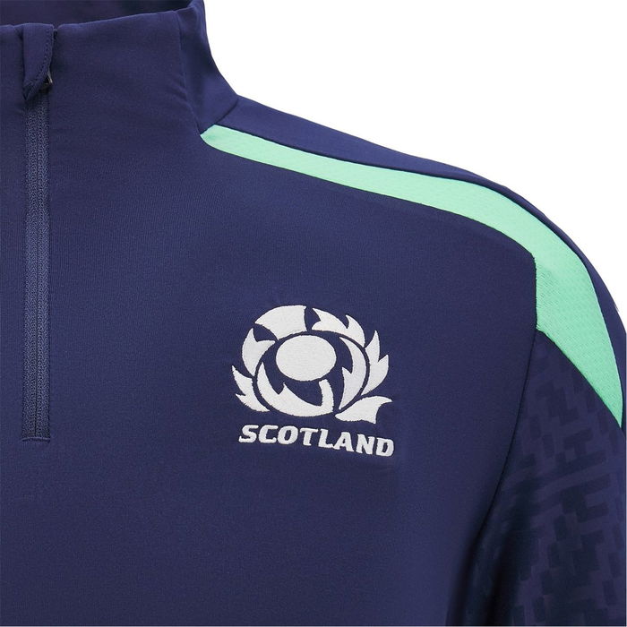 Scotland 24/25 Quarter Zip Sweatshirt Mens