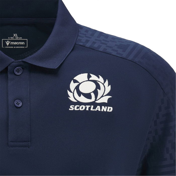 Scotland 24/25 Polo Shirt Mens