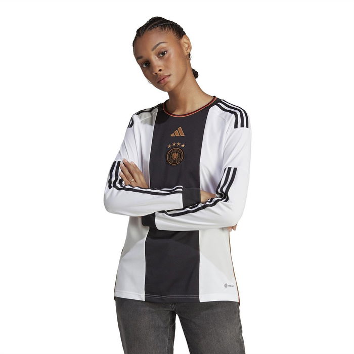 Germany Home Long Sleeve Shirt 2022 Womens