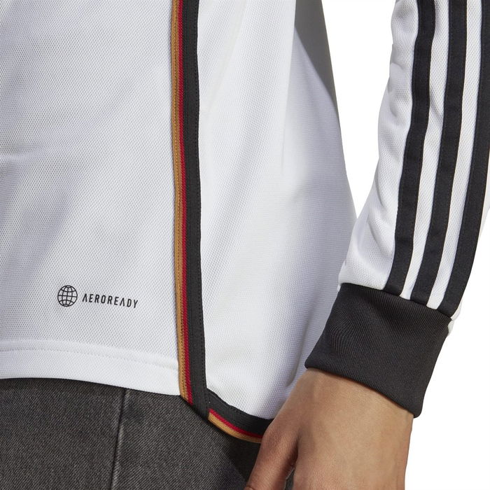 Germany Home Long Sleeve Shirt 2022 Womens