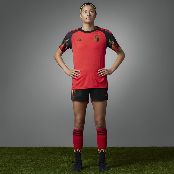 Belgium Authentic Home Shirt 2022 Womens