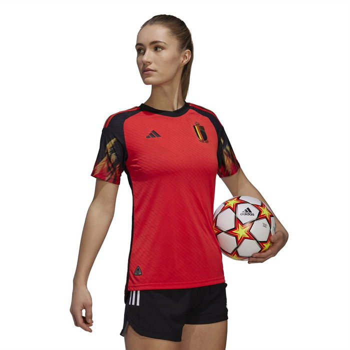 Belgium Authentic Home Shirt 2022 Womens