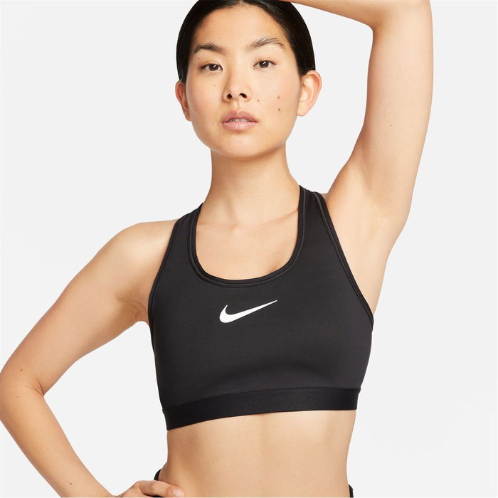 Swoosh High Support Womens Non Padded Adjustable Sports Bra Womens