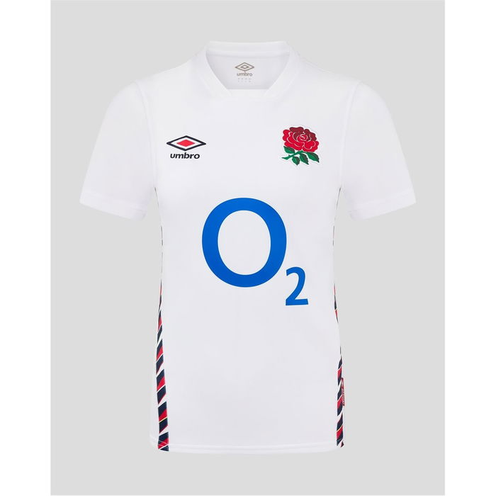 England Rugby Red Roses Home Shirt 2024 Juniors