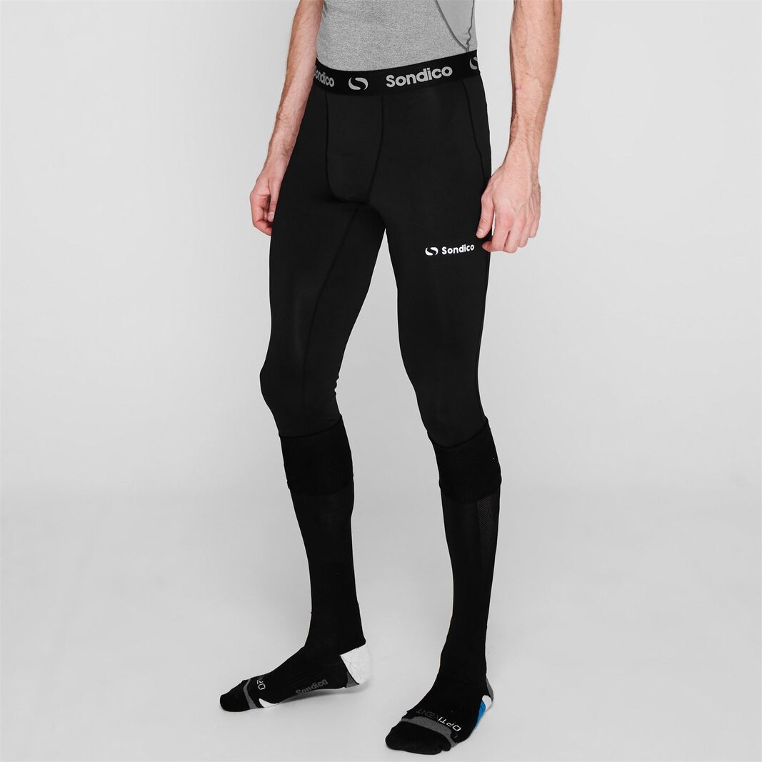 Mens three on sale quarter compression tights