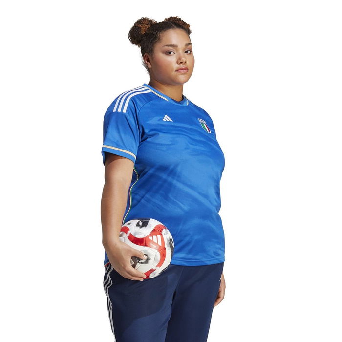 Italy Home Shirt 2023 Womens Plus Size