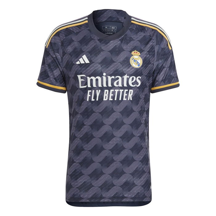 Real Madrid Authentic Away Shirt 2023 2024 Adults