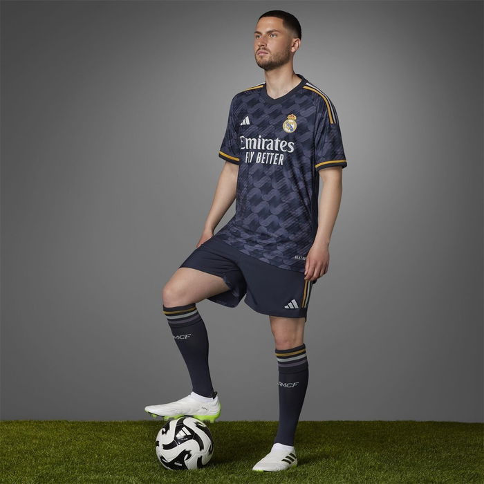 Real Madrid Authentic Away Shirt 2023 2024 Adults