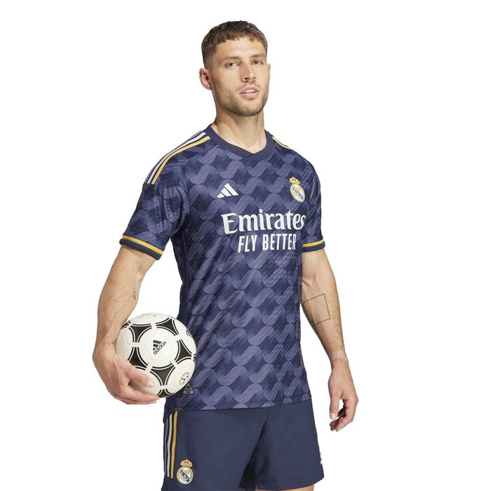 Real Madrid Authentic Away Shirt 2023 2024 Adults