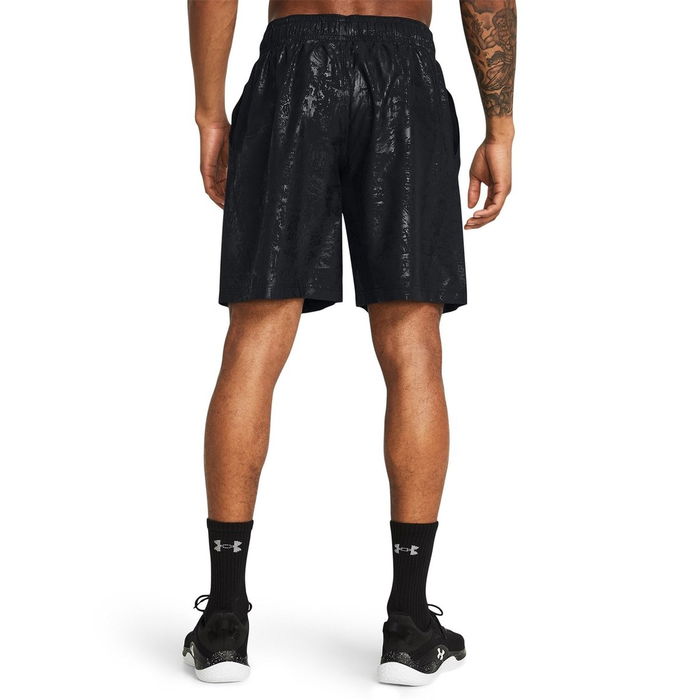 UA Woven Embossed Short Mens