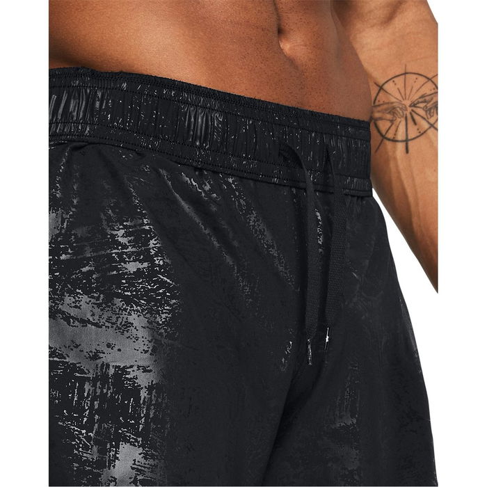 UA Woven Embossed Short Mens