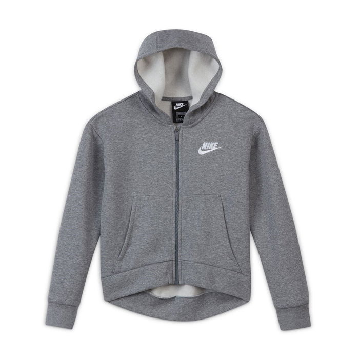 Sportswear Club Fleece Full Zip Hoodie Juniors 