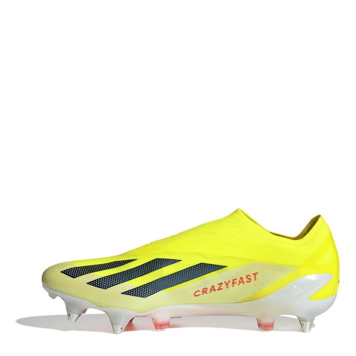 X Crazyfast Elite Laceless Soft Ground Football Boots Juniors 