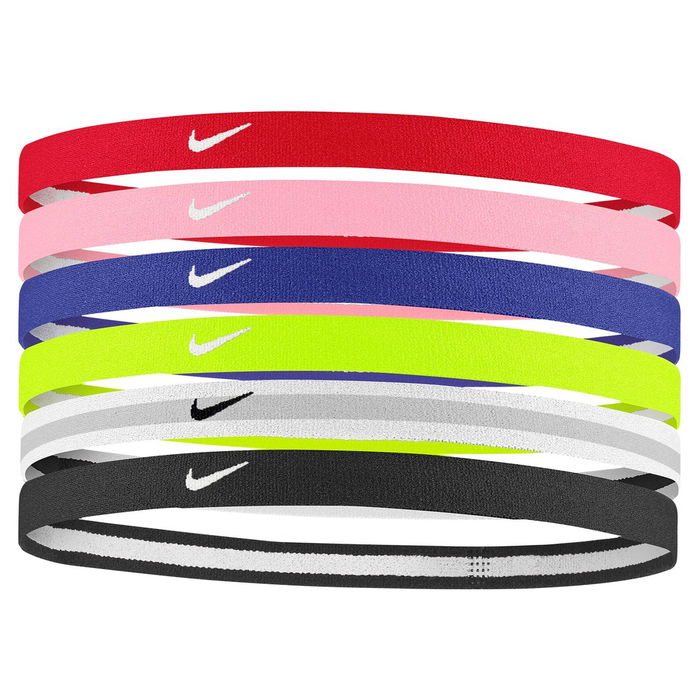 6 Pack Swoosh Sport Headbands Kids