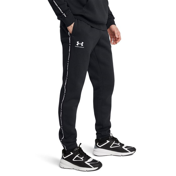 UA Icon Fleece Taping Joggers Mens