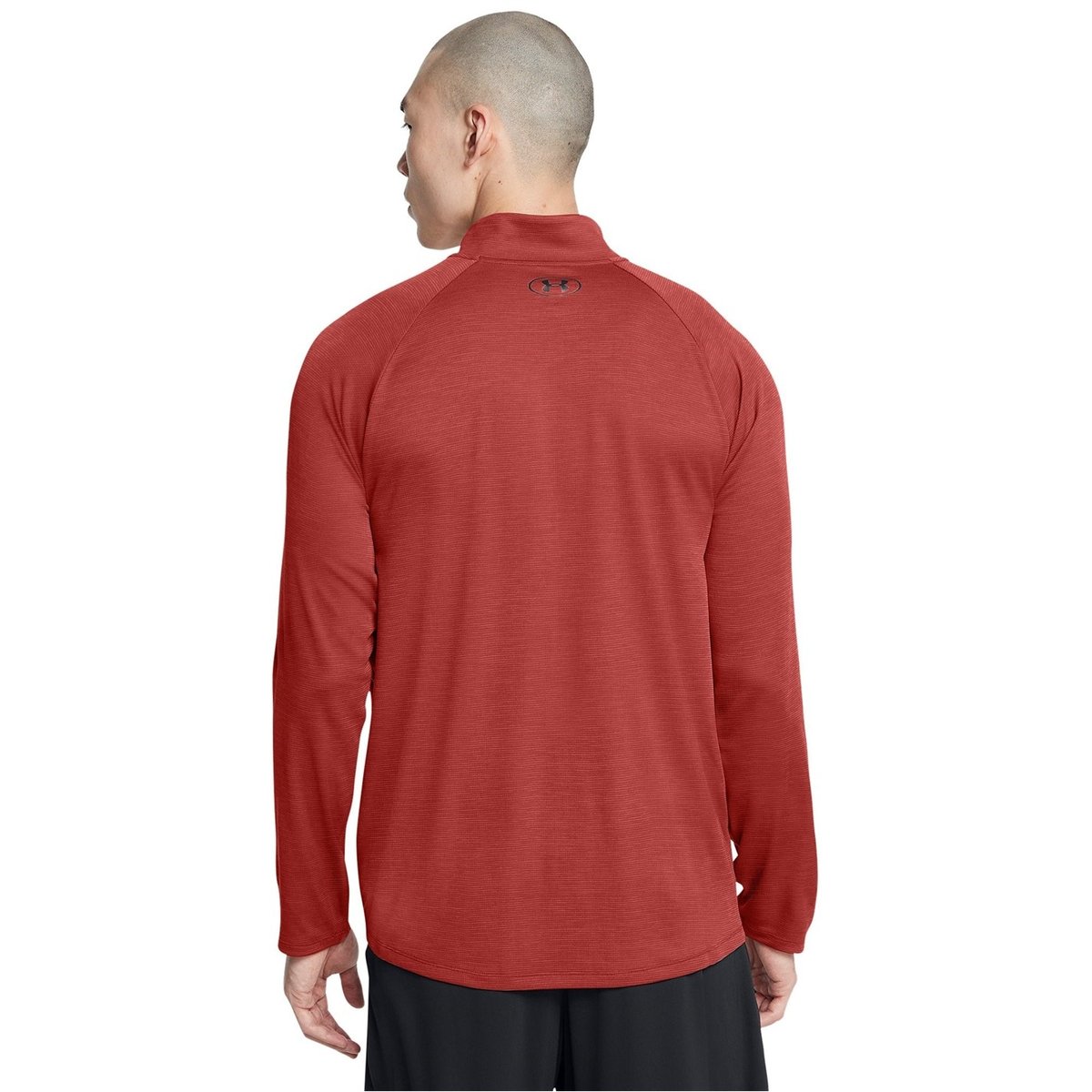 Orange under armour long sleeve shirt online