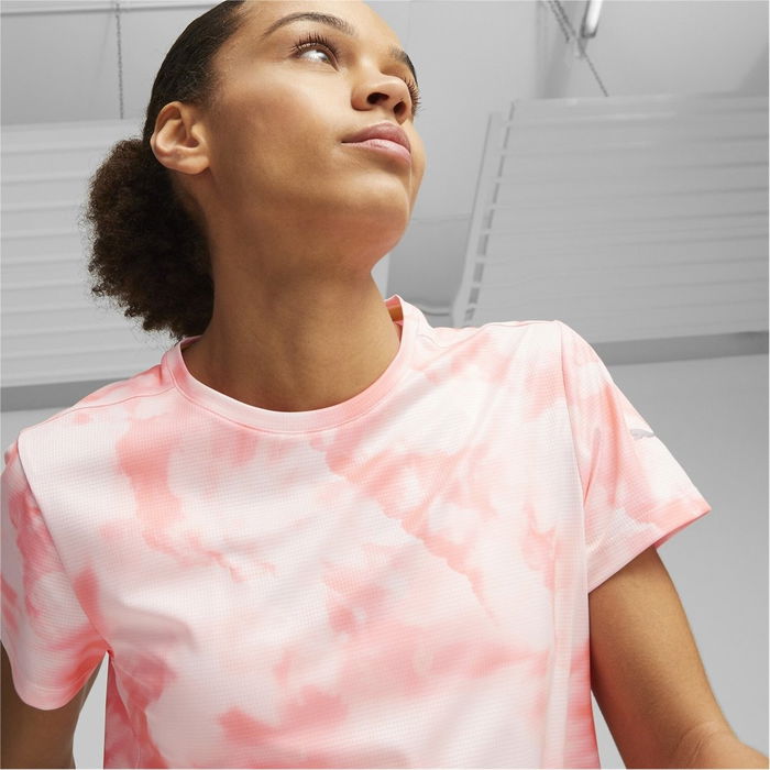 Fav AOP Short Sleeve Running Tee Womens