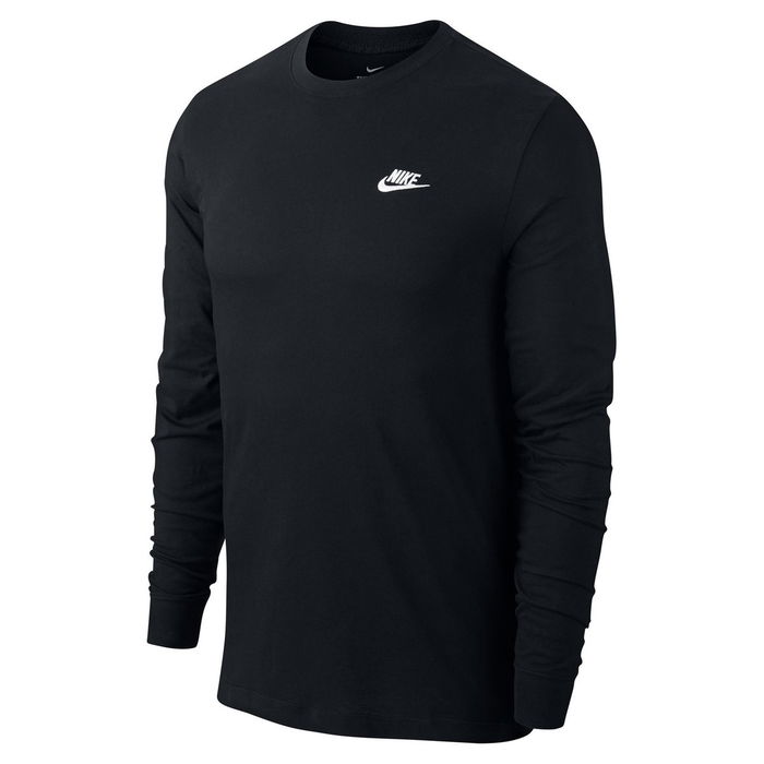 Sportswear Club Long Sleeve T Shirt Mens