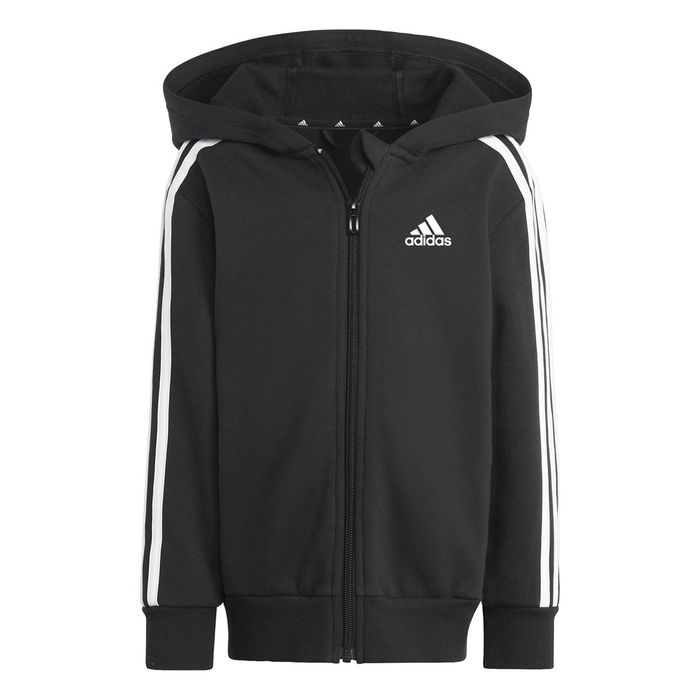 Essentials 3 Stripes Zip Hooded Jacket