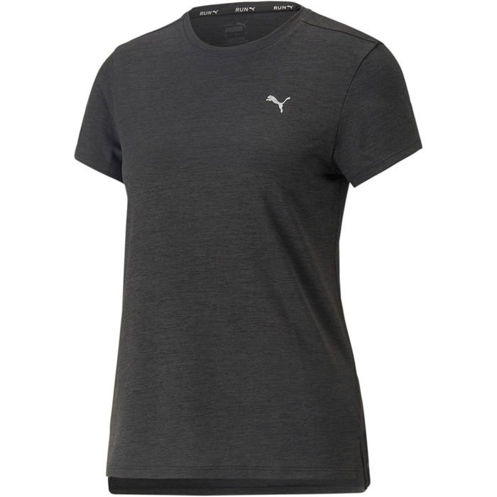 Run Favorite Heather Short Sleeve Tee Running Top Womens