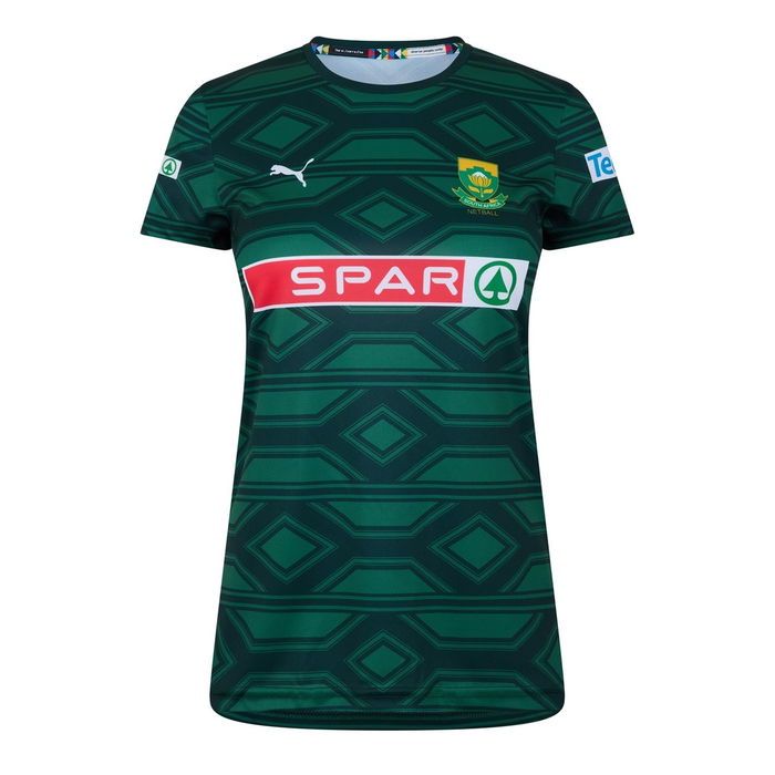 South African Netball Home Shirt Womens