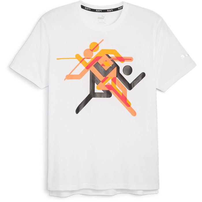 Run Faster Icons Graphic Tee Running Top Mens