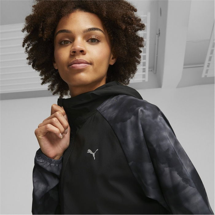 Favorite AOP Woven Running Jacket Womens