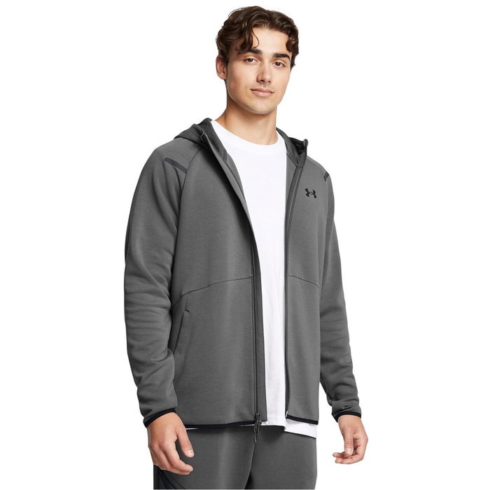 UA Unstoppable Fleece Full Zip Hoodie Mens