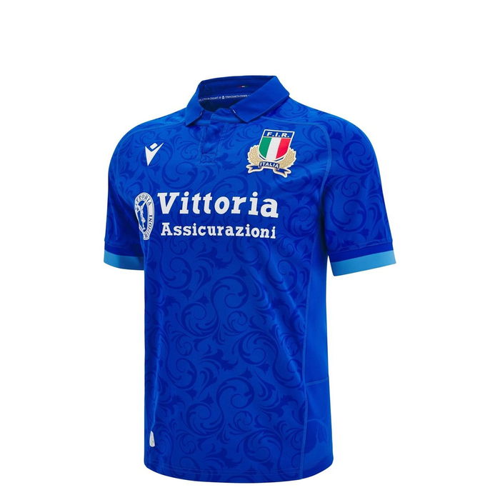 Italy 24/25 Home Rugby Shirt Kids