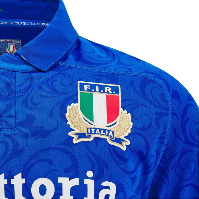 Italy 24/25 Home Rugby Shirt Kids