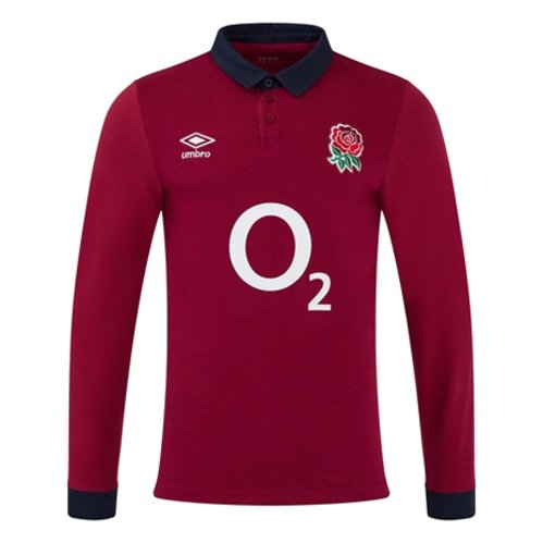 England 24/25 Alternate Classic L/S Rugby Shirt Kids