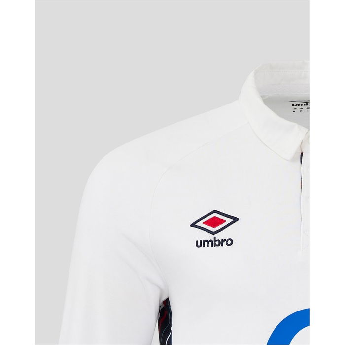 England Rugby Classic Home Long Sleeve Shirt 2024 2025 Juniors