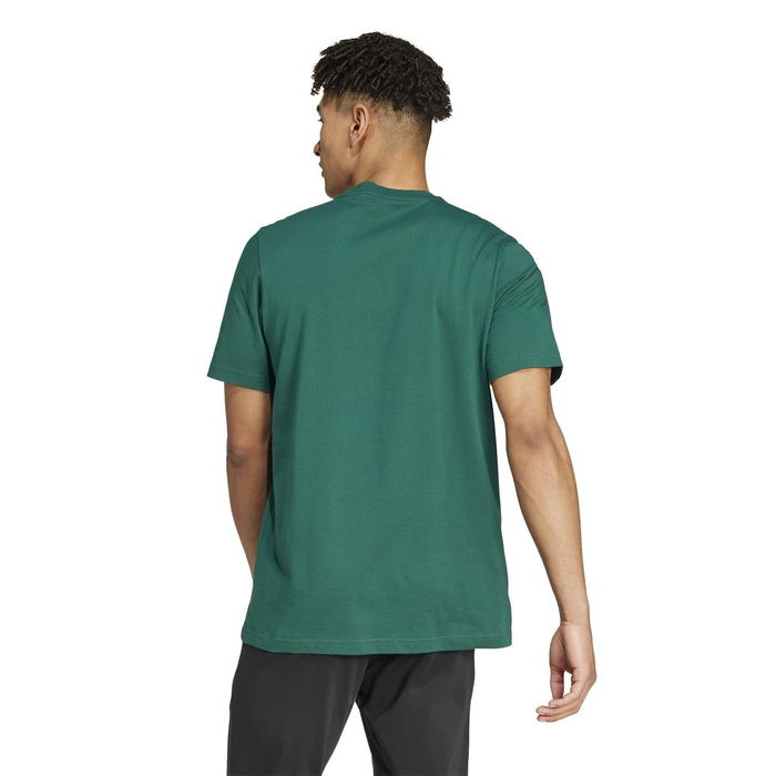 Essentials Single Jersey Linear Embroidered Logo T Shirt Mens