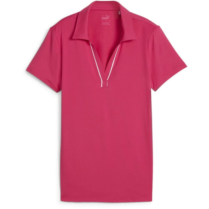 Cloudspun Piped Shortsleeve Polo Shirt Womens
