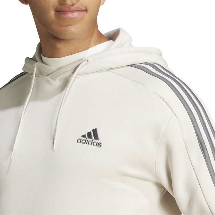 Fleece 3 Stripes Hoodie Mens