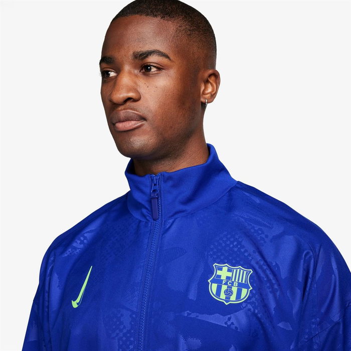 Barcelona Strike Third Mens Nike Dri FIT Soccer Jacket