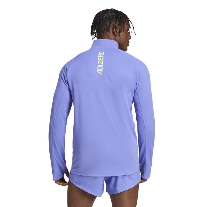 ADIZERO Quarter Zip Running Top Mens