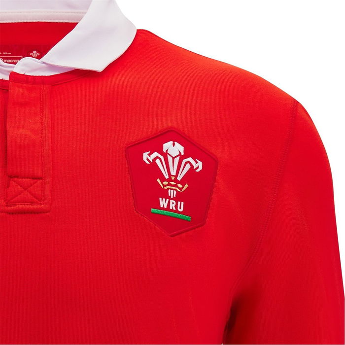 Wales 24/25 Home L/S Classic Shirt Mens