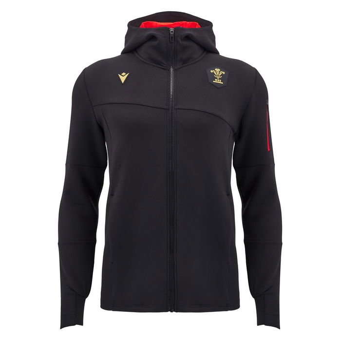 Welsh Rugby Union Zip Hoodie 2024 2025 Adults