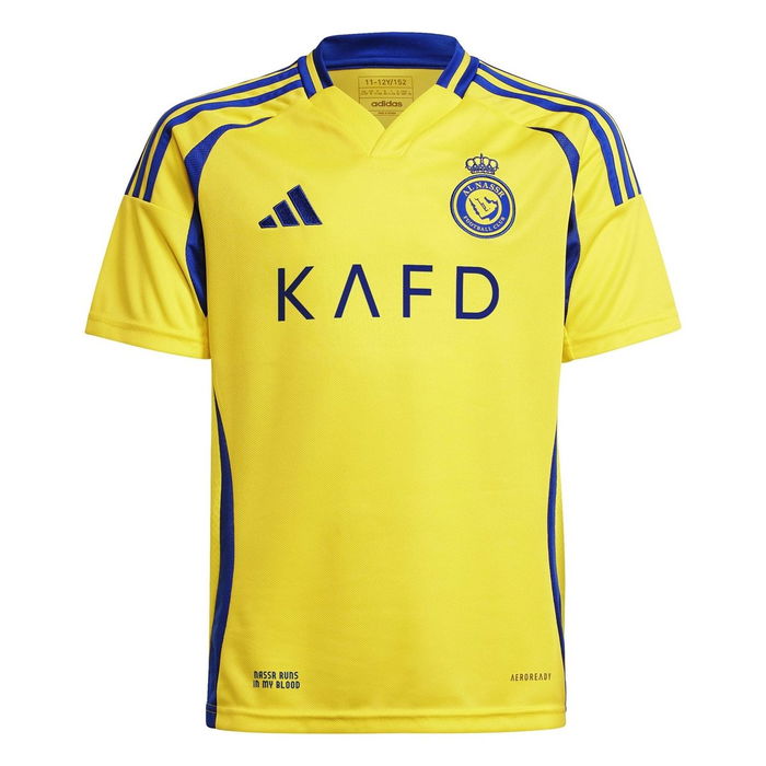 Al Nassr Home Shirt 2024 2025 Juniors