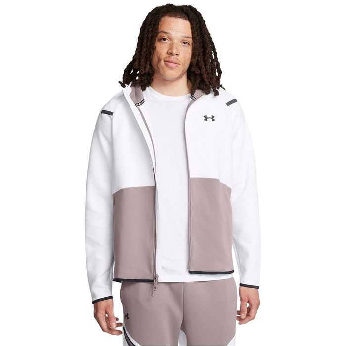 UA Unstoppable Fleece Full Zip Hoodie Mens