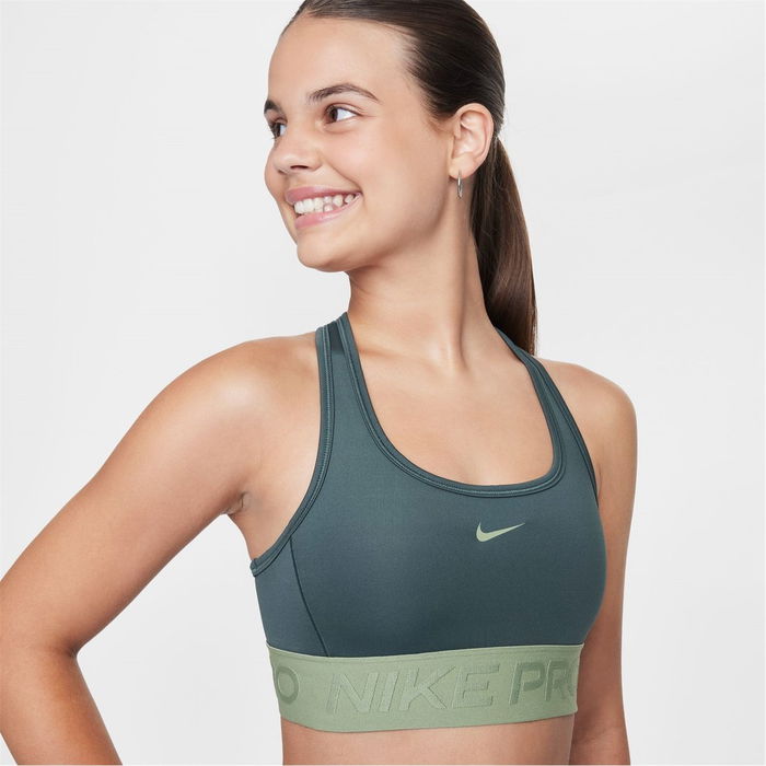 Swoosh Big Kids (Girls) EasyOn Sports Bra Kids