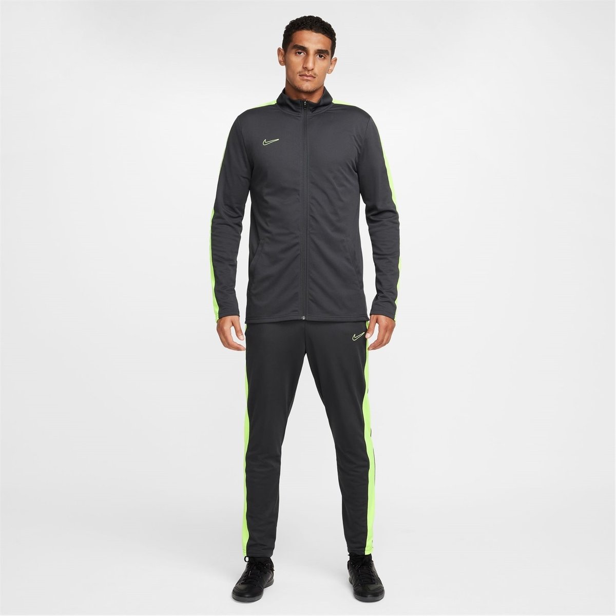 Nike Dri FIT Academy Mens Soccer Tracksuit Grey Volt 76.00