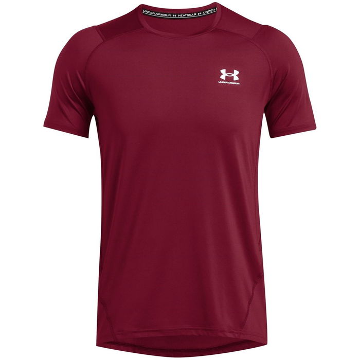 Armour Ua Hg Fitted Ss Gym Top Mens