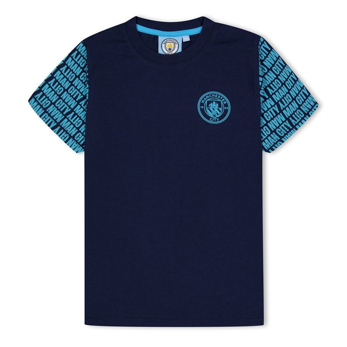 Manchester City Graphic T shirt Juniors