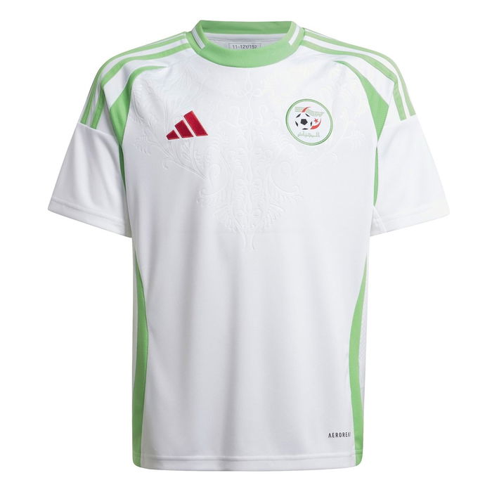 Algeria Home Shirt 2024 2025 Juniors